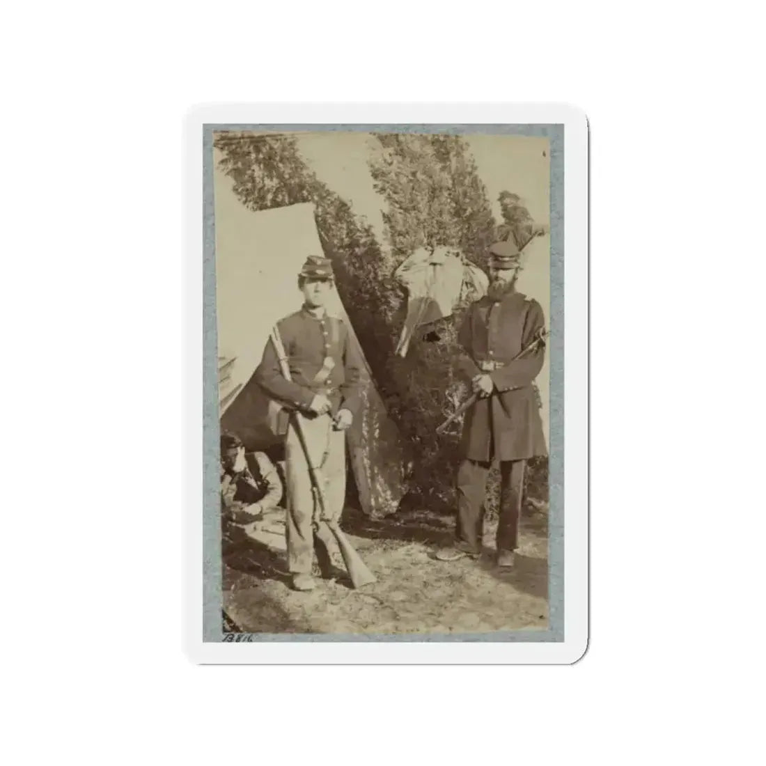 23d New York Infantry 001 (U.S. Civil War) Refrigerator Magnet 2 Inch Die-Cut - The Sticker Space