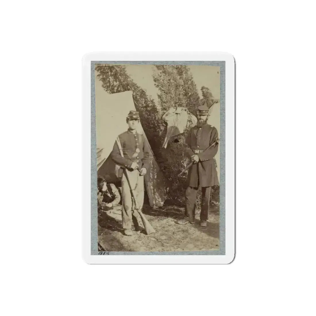 23d New York Infantry 001 (U.S. Civil War) Refrigerator Magnet 6 Inch Die-Cut - The Sticker Space