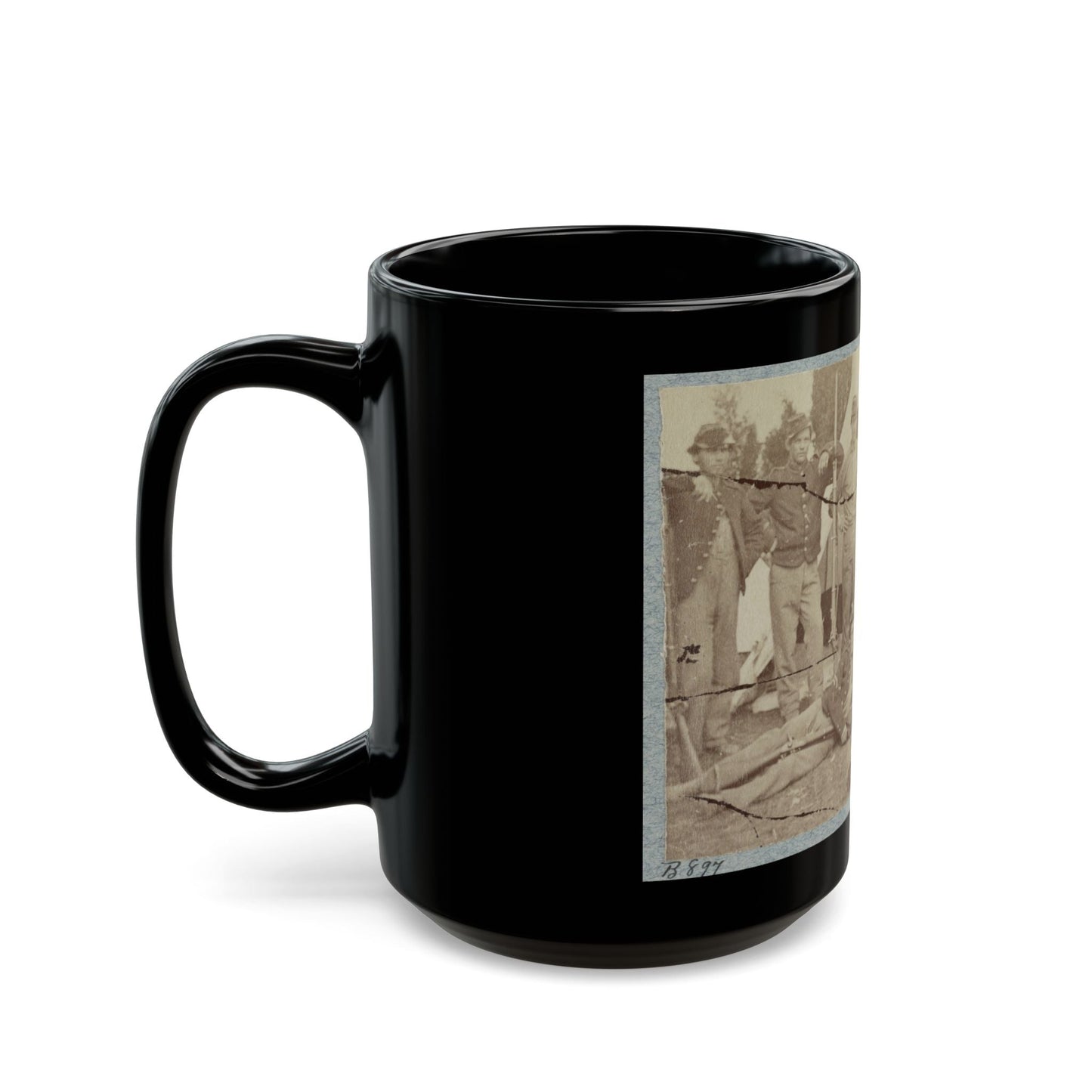 23d New York Infantry 001(2) (U.S. Civil War) Black Coffee Mug