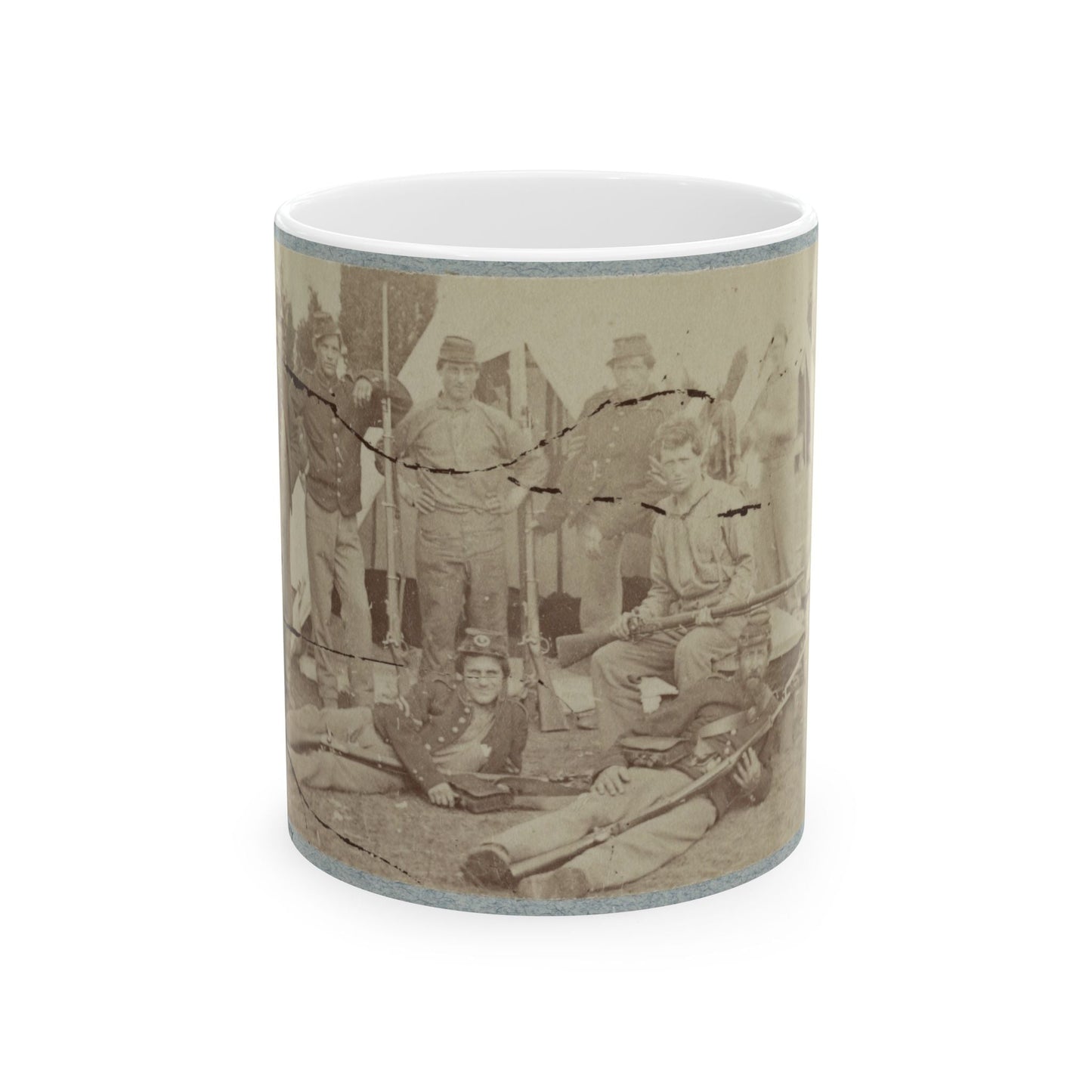 23d New York Infantry 001(2) (U.S. Civil War) White Coffee Mug