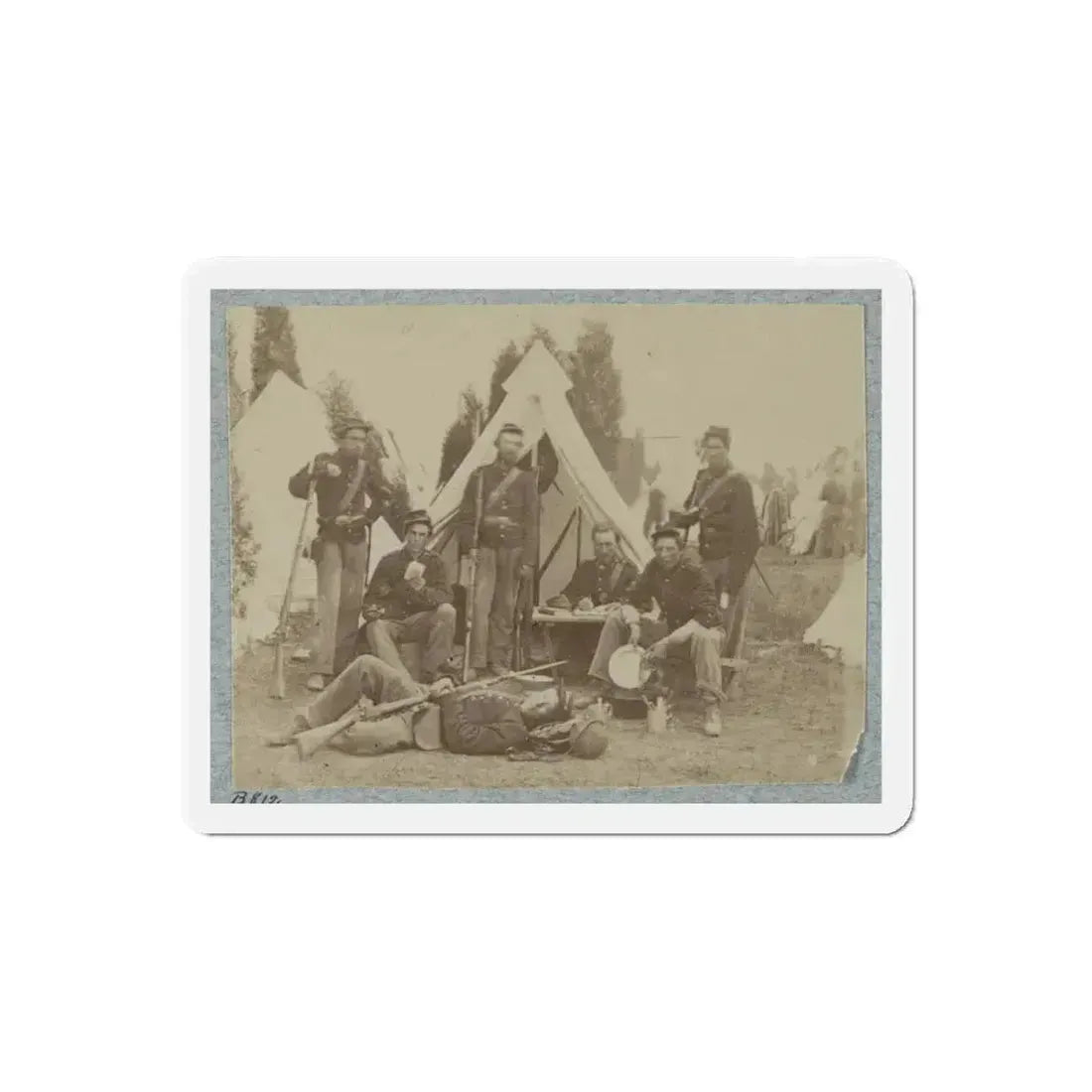 23d New York Infantry 002(2) (U.S. Civil War) Refrigerator Magnet 6 Inch Die-Cut - The Sticker Space