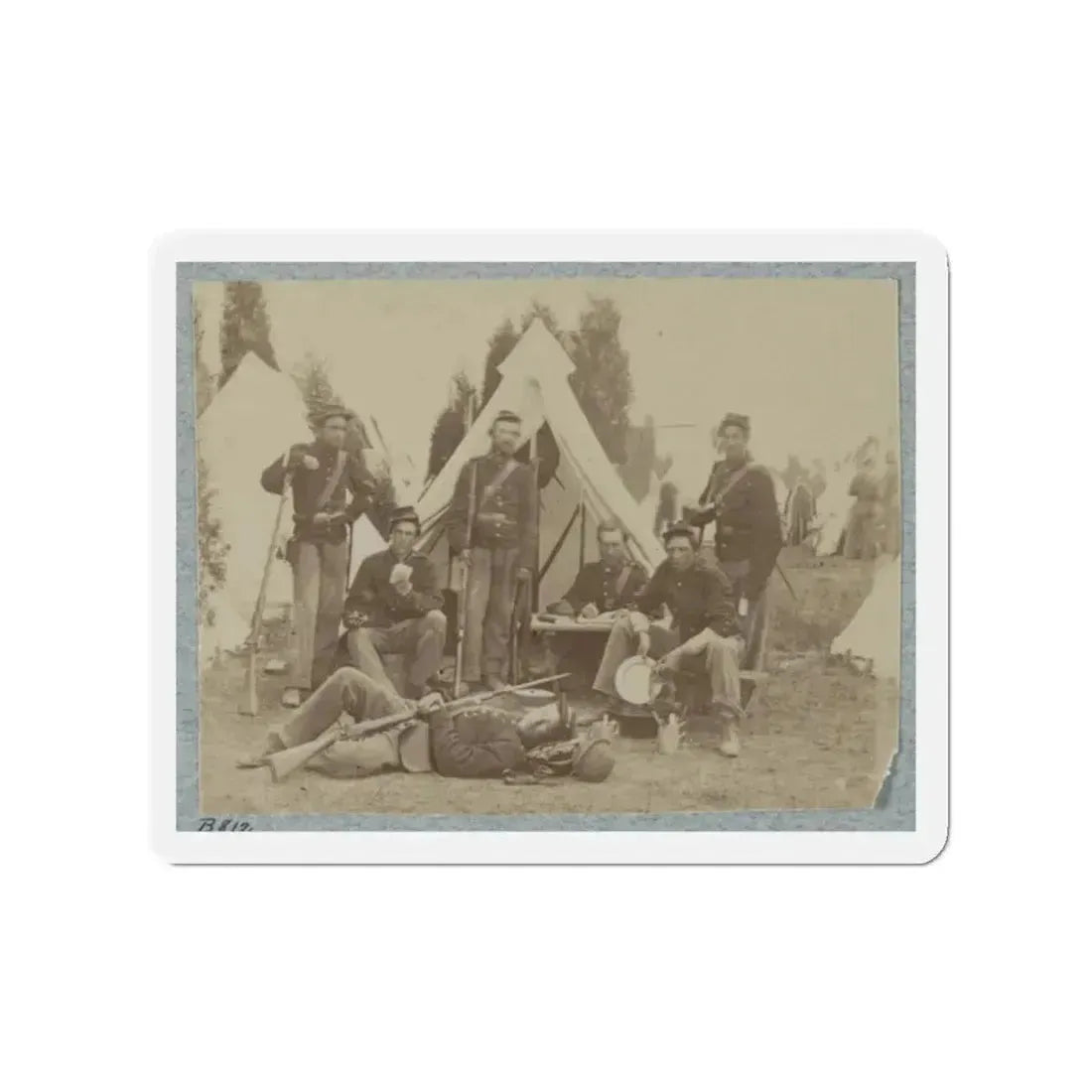 23d New York Infantry 002(2) (U.S. Civil War) Refrigerator Magnet - The Sticker Space