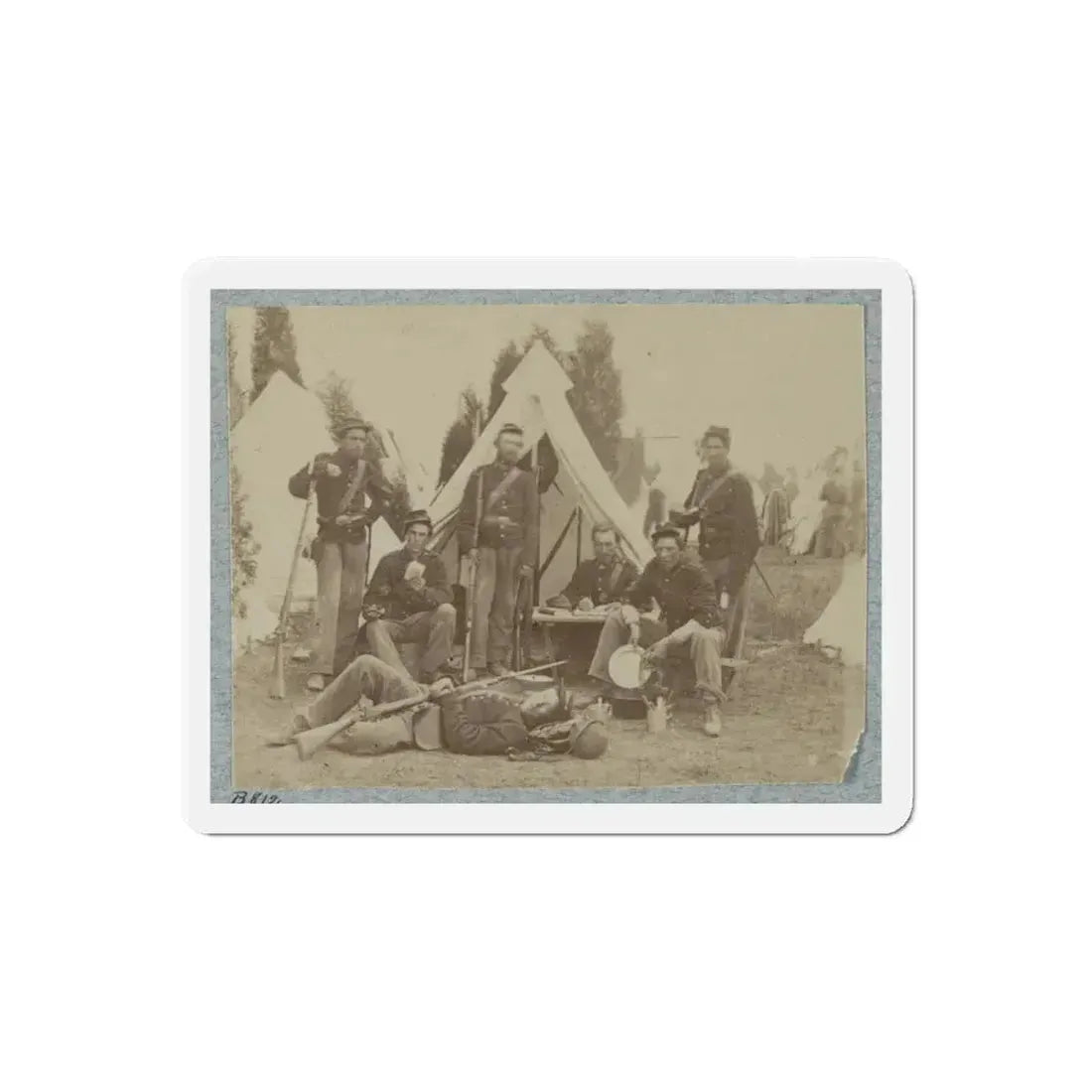 23d New York Infantry 002(2) (U.S. Civil War) Refrigerator Magnet - The Sticker Space