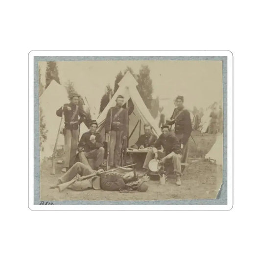 23D New York Infantry 002(2) (U.S. Civil War) STICKER Vinyl Kiss-Cut Decal 2 Inch White - The Sticker Space