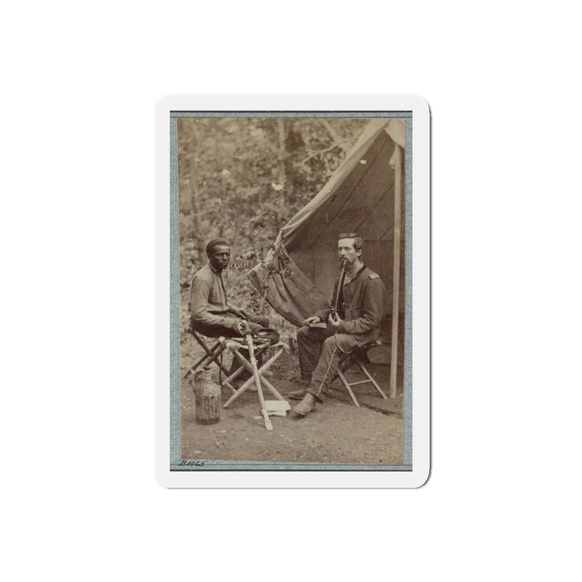 23d New York Infantry 002 (U.S. Civil War) Refrigerator Magnet-5" x 5"-The Sticker Space