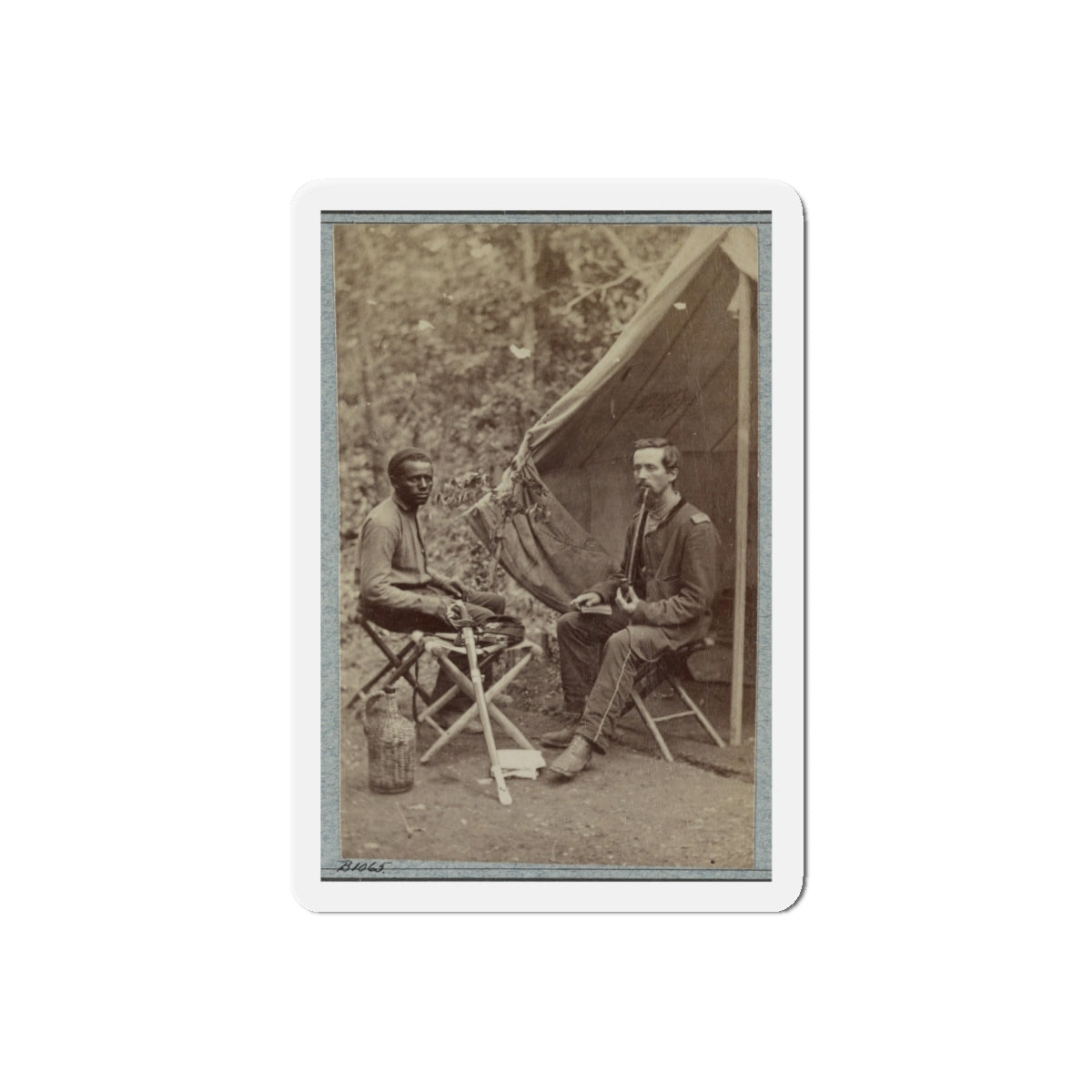 23d New York Infantry 002 (U.S. Civil War) Refrigerator Magnet-6" × 6"-The Sticker Space