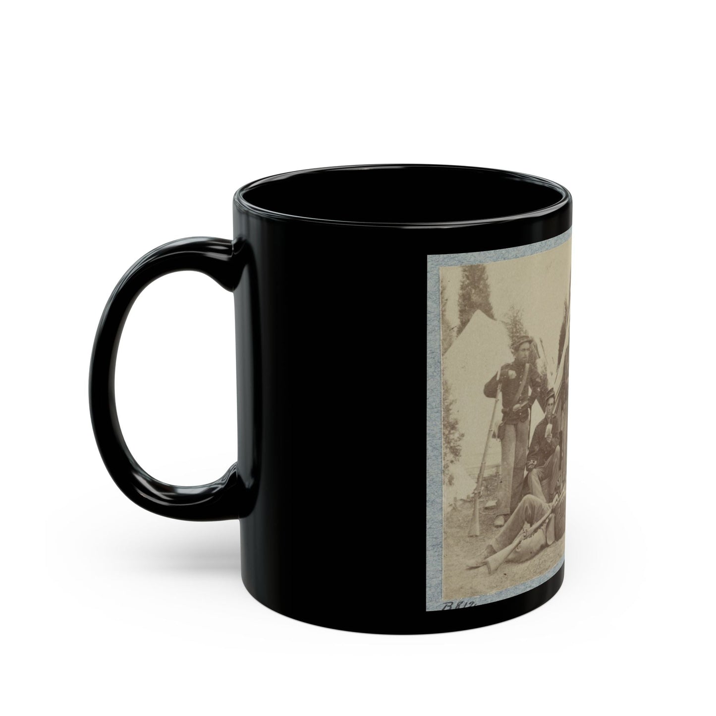 23d New York Infantry 002(2) (U.S. Civil War) Black Coffee Mug