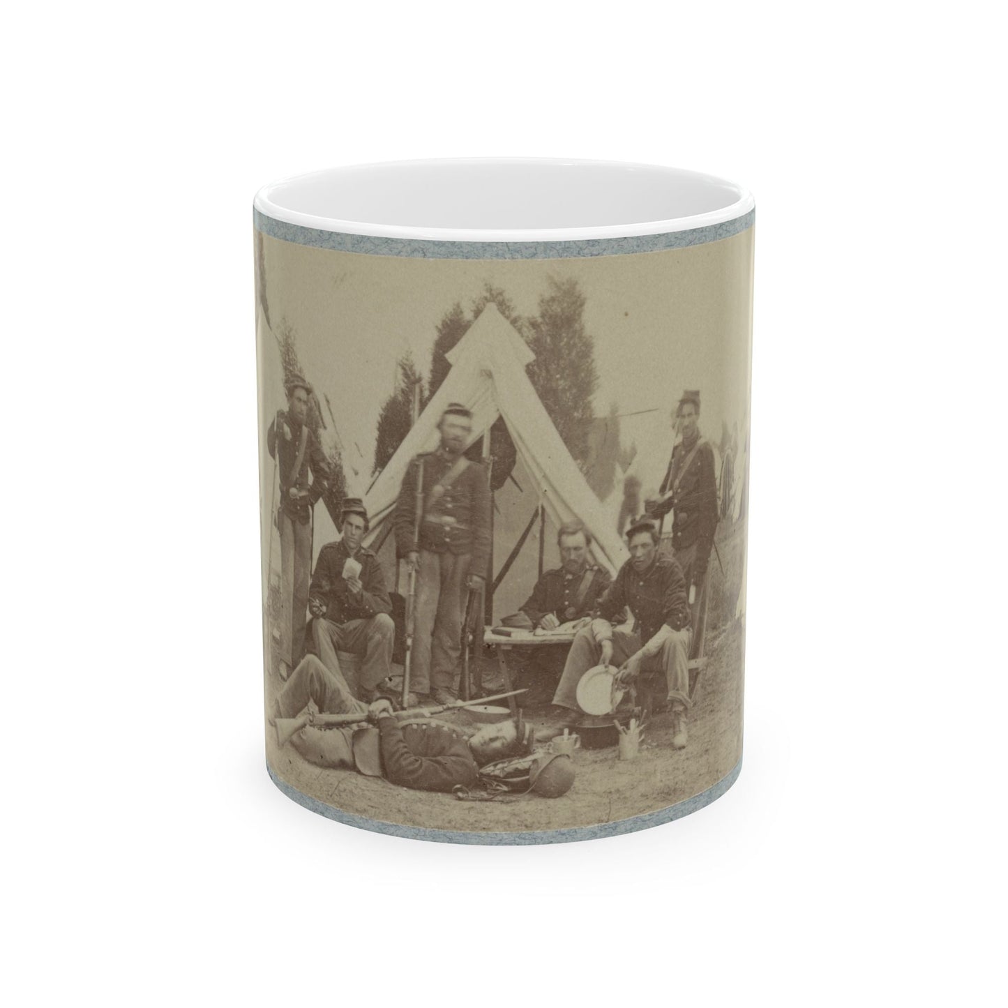 23d New York Infantry 002(2) (U.S. Civil War) White Coffee Mug