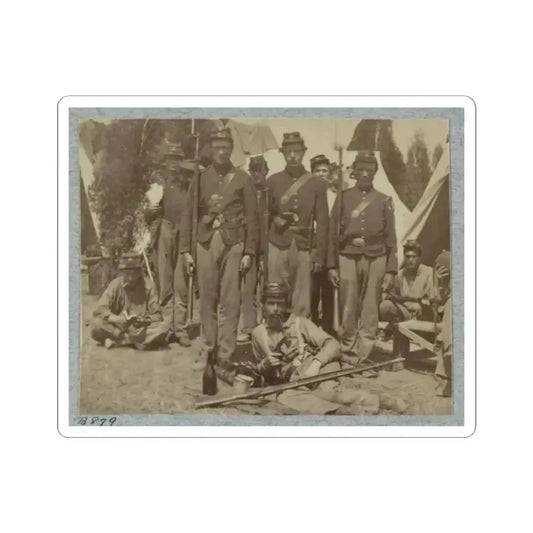 23D New York Infantry 003(2) (U.S. Civil War) STICKER Vinyl Kiss-Cut Decal 2 Inch White - The Sticker Space