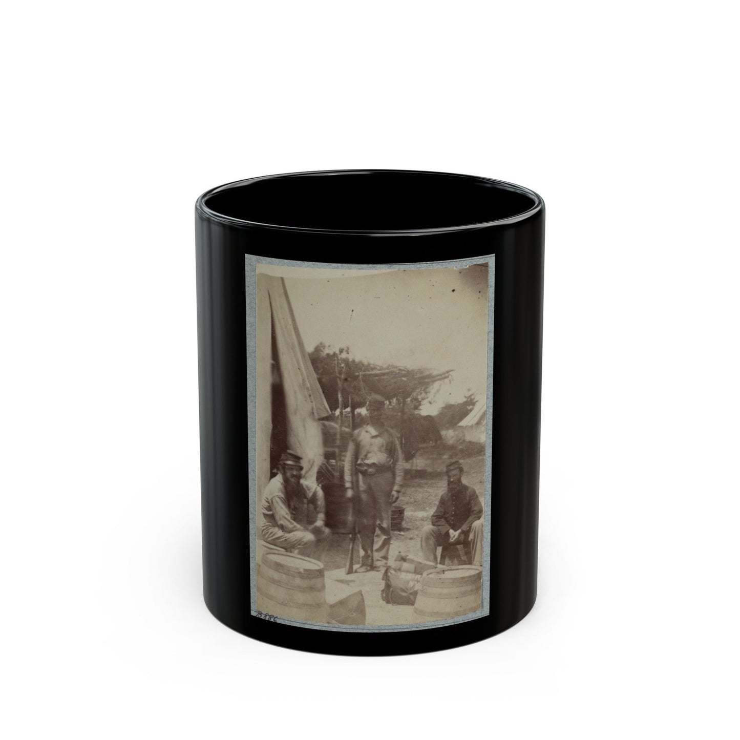 23d New York Infantry 003 (U.S. Civil War) Black Coffee Mug-11oz-The Sticker Space