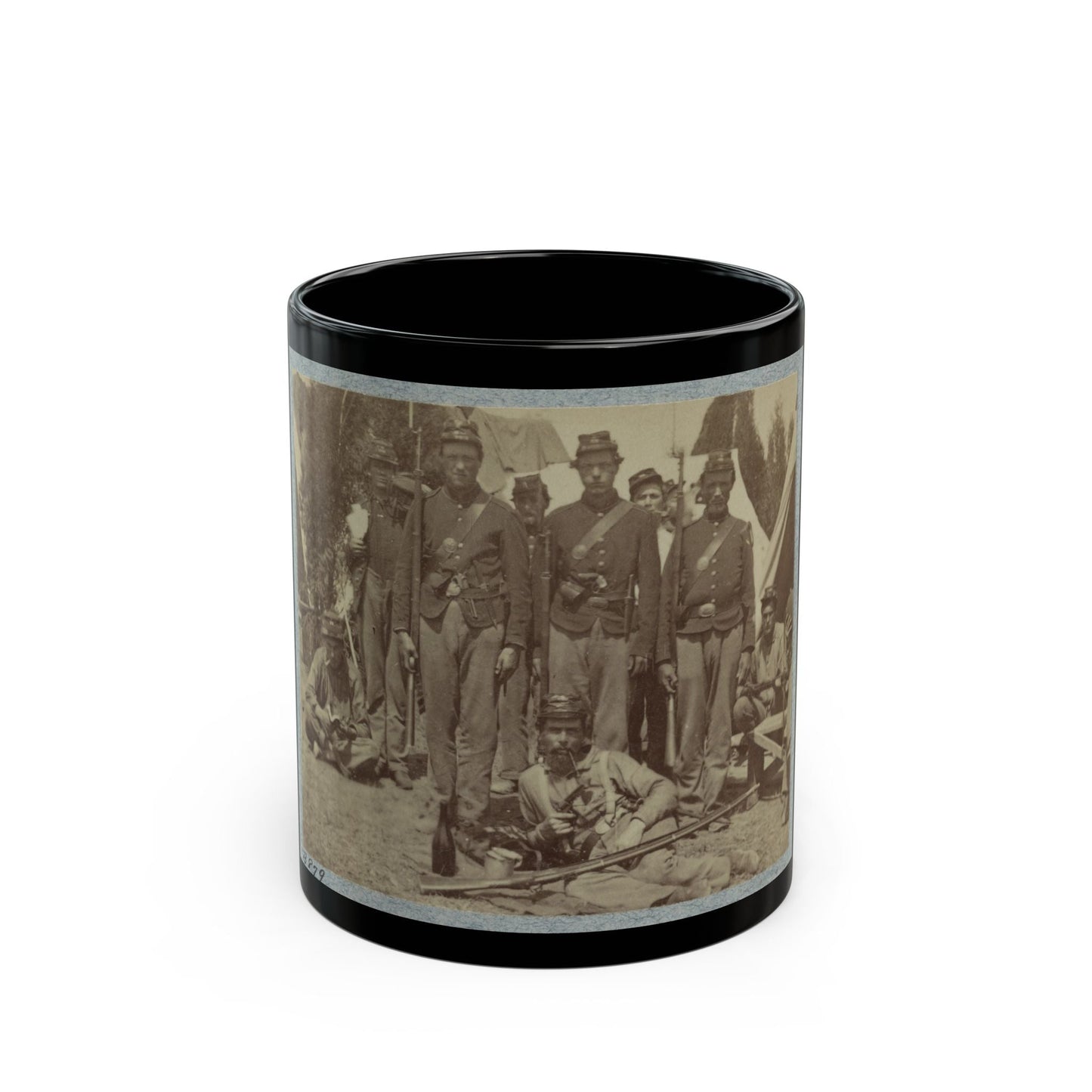 23d New York Infantry 003(2) (U.S. Civil War) Black Coffee Mug