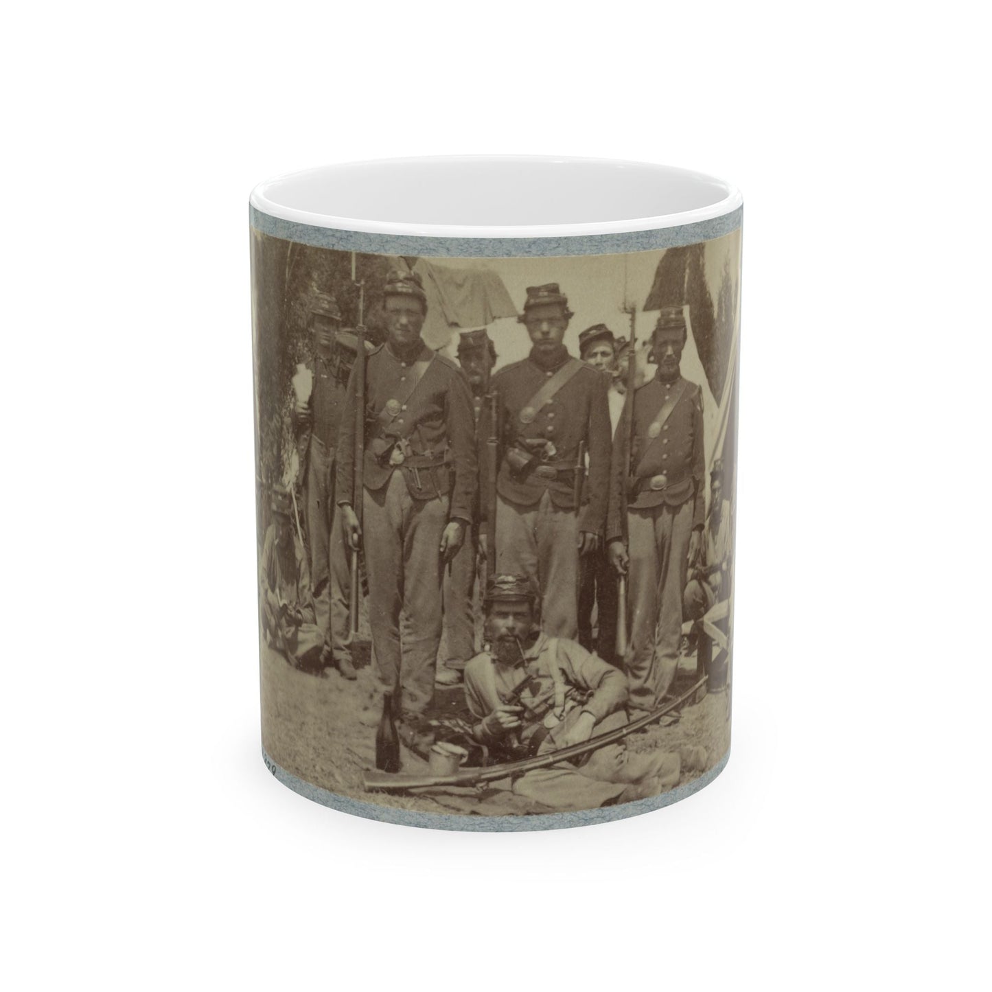 23d New York Infantry 003(2) (U.S. Civil War) White Coffee Mug