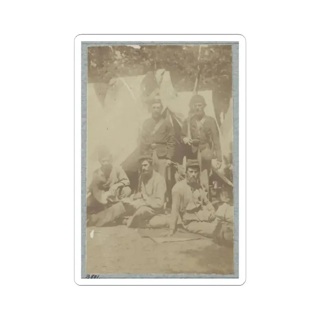 23D New York Infantry 004(2) (U.S. Civil War) STICKER Vinyl Kiss-Cut Decal 2 Inch White - The Sticker Space