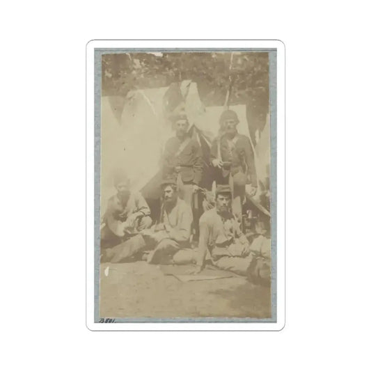 23D New York Infantry 004(2) (U.S. Civil War) STICKER Vinyl Kiss-Cut Decal 2 Inch White - The Sticker Space