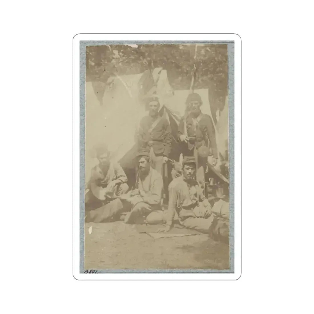 23D New York Infantry 004(2) (U.S. Civil War) STICKER Vinyl Kiss-Cut Decal 4 Inch White - The Sticker Space