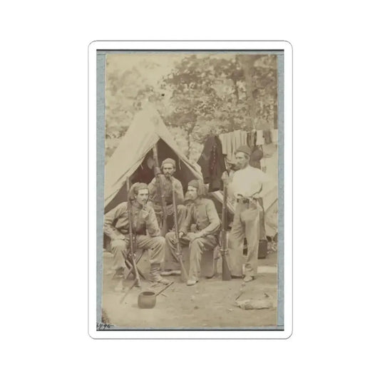 23D New York Infantry 005(2) (U.S. Civil War) STICKER Vinyl Kiss-Cut Decal 2 Inch White - The Sticker Space