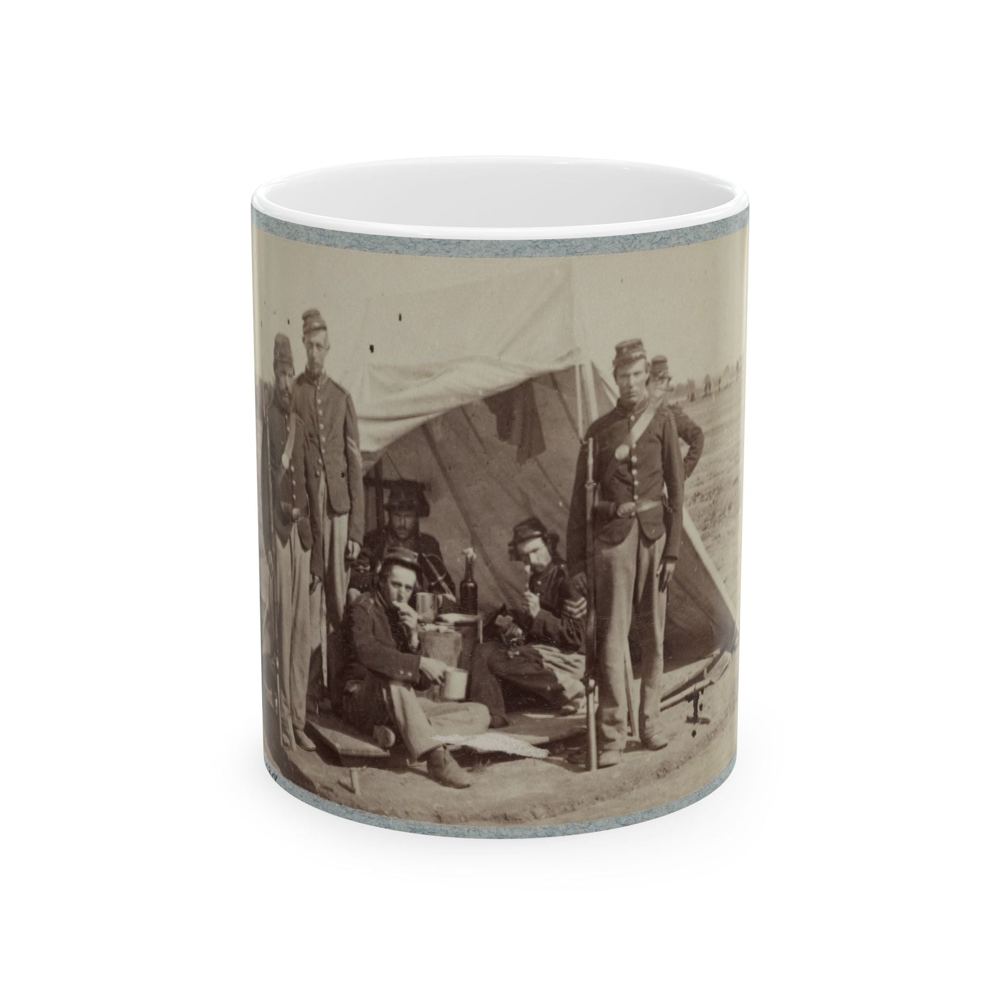 23d New York Infantry 005 (U.S. Civil War) White Coffee Mug-11oz-The Sticker Space