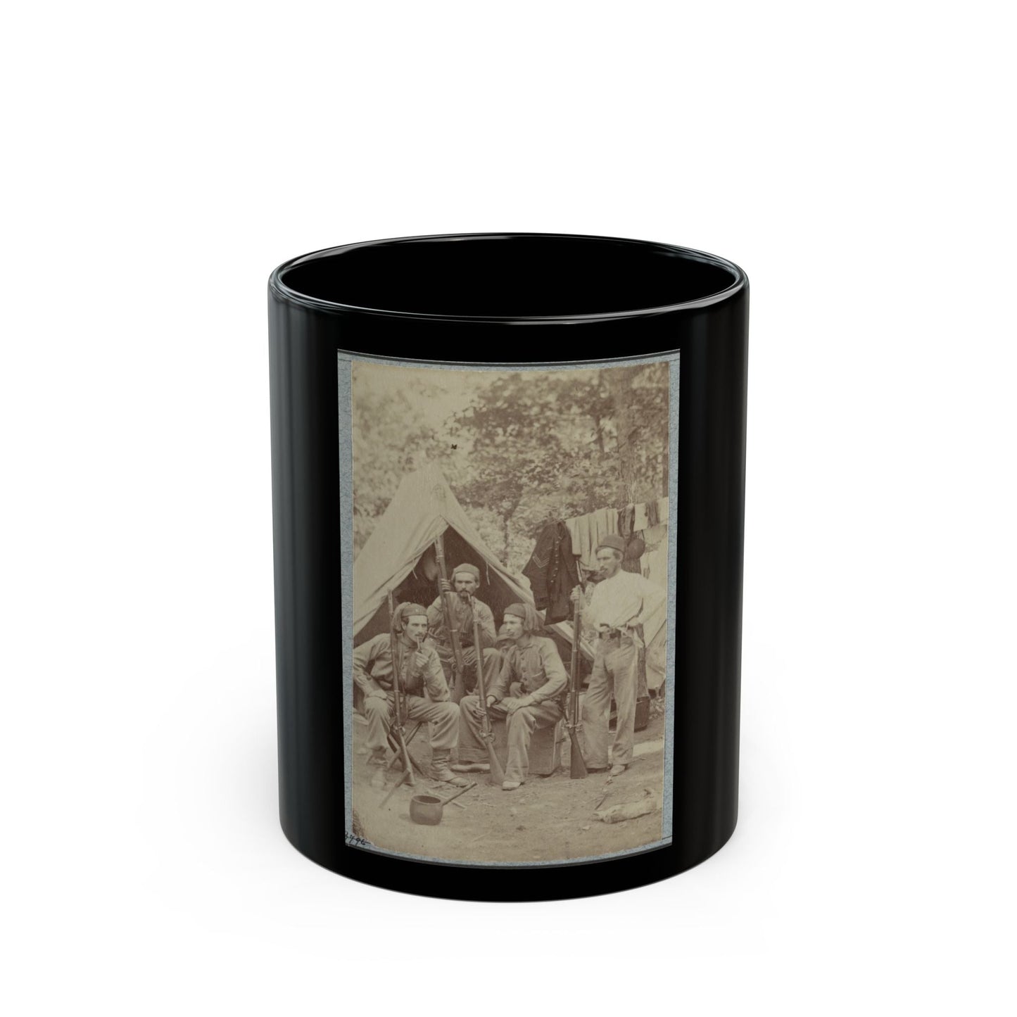 23d New York Infantry 005(2) (U.S. Civil War) Black Coffee Mug