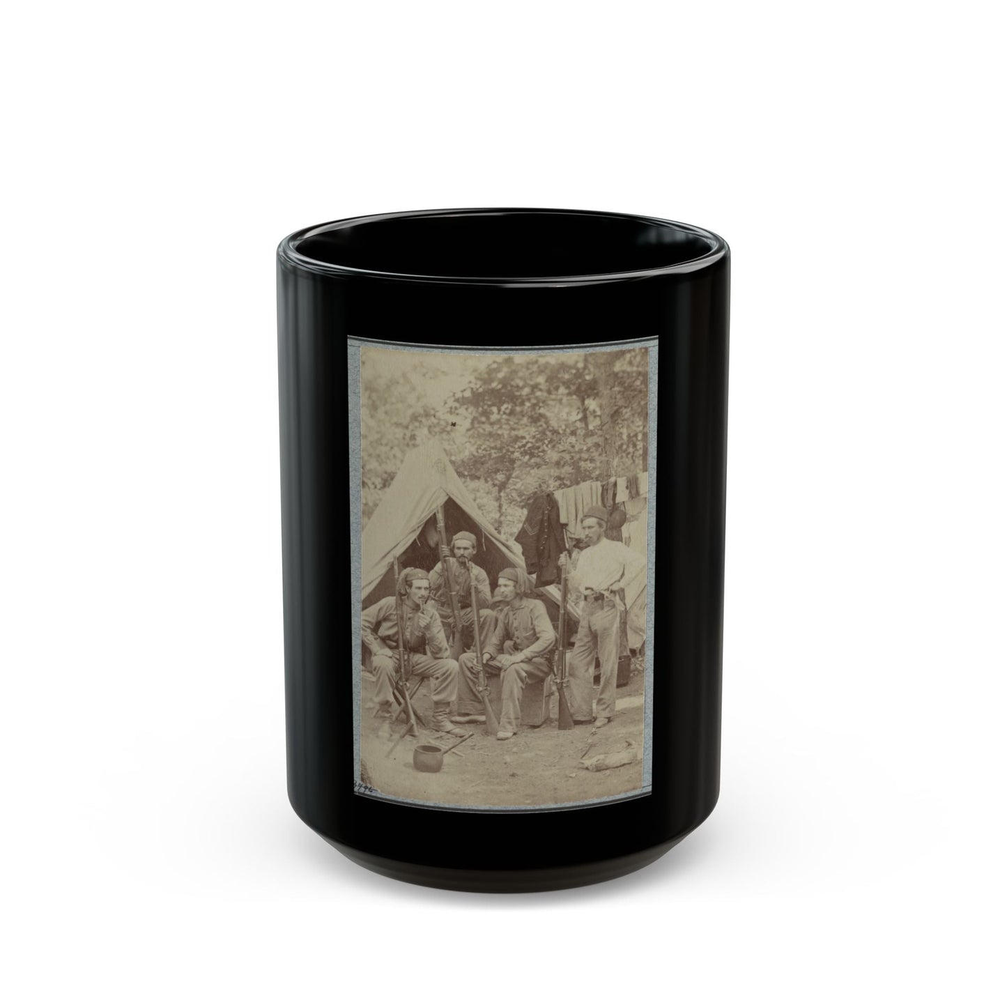 23d New York Infantry 005(2) (U.S. Civil War) Black Coffee Mug