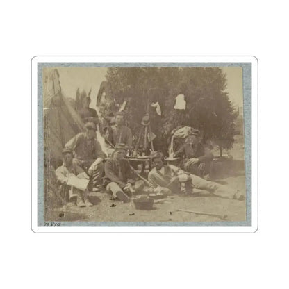 23D New York Infantry(2) (U.S. Civil War) STICKER Vinyl Kiss-Cut Decal 3 Inch White - The Sticker Space