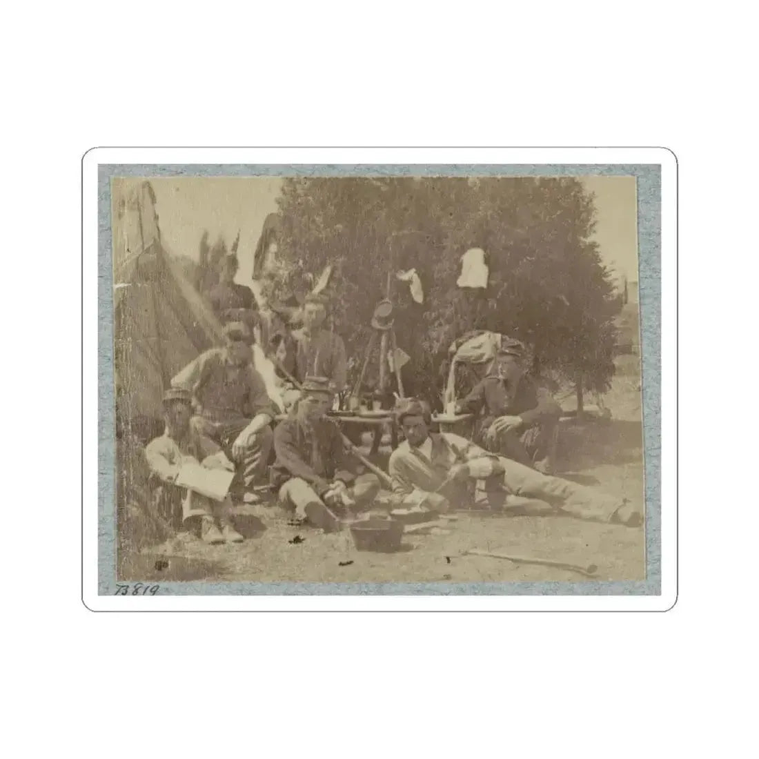 23D New York Infantry(2) (U.S. Civil War) STICKER Vinyl Kiss-Cut Decal 6 Inch White - The Sticker Space