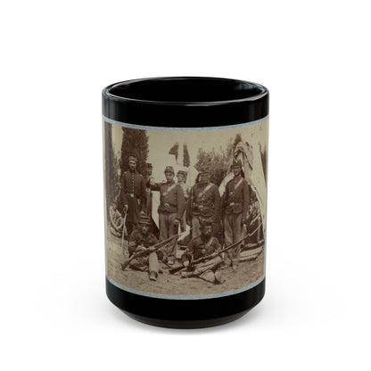 23d New York Infantry (U.S. Civil War) Black Coffee Mug-15oz-The Sticker Space