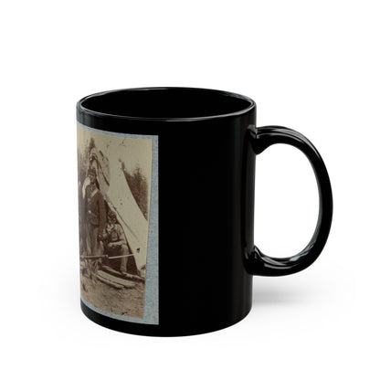 23d New York Infantry (U.S. Civil War) Black Coffee Mug-The Sticker Space