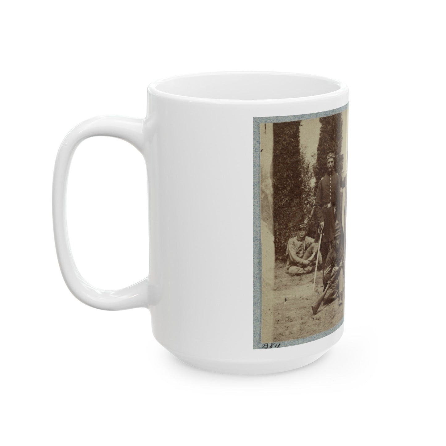 23d New York Infantry (U.S. Civil War) White Coffee Mug-The Sticker Space