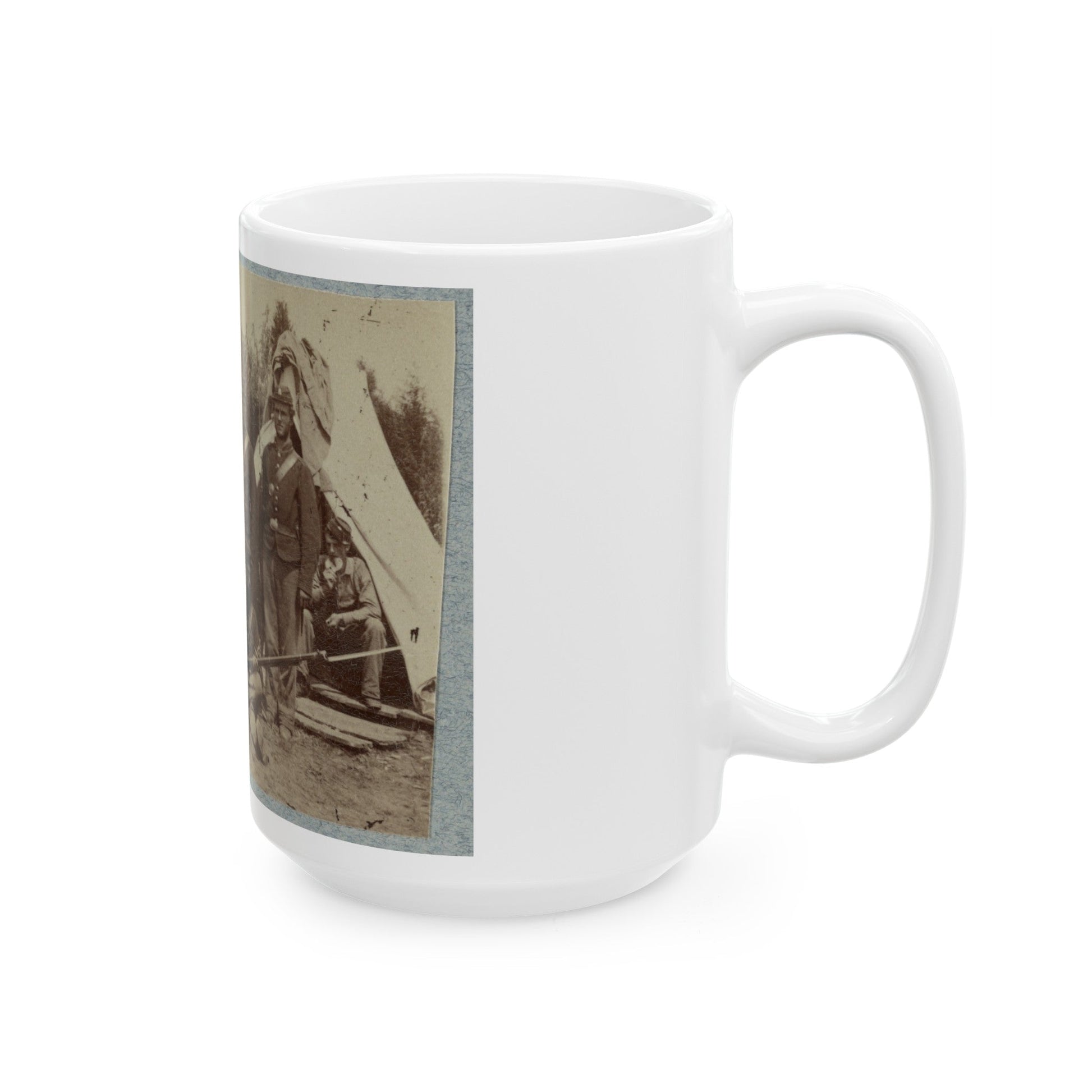 23d New York Infantry (U.S. Civil War) White Coffee Mug-The Sticker Space