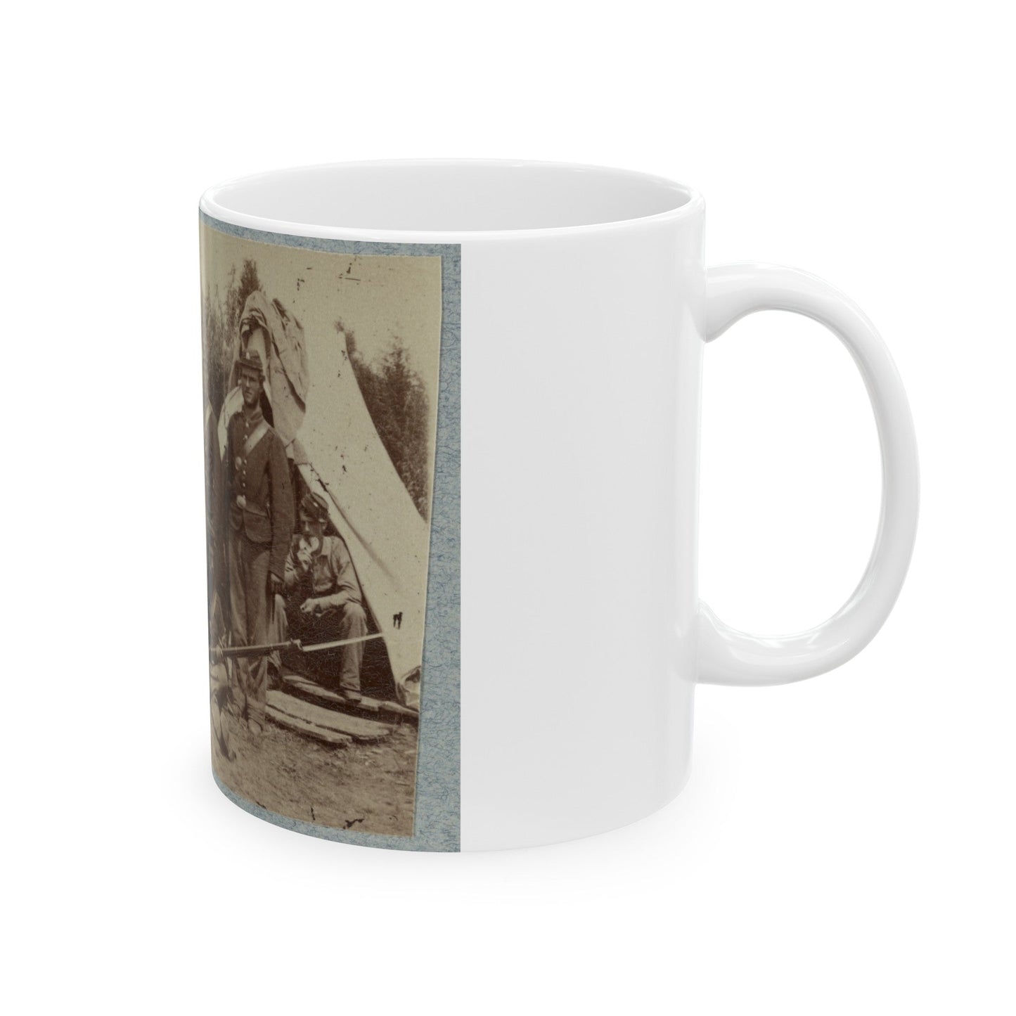 23d New York Infantry (U.S. Civil War) White Coffee Mug-The Sticker Space