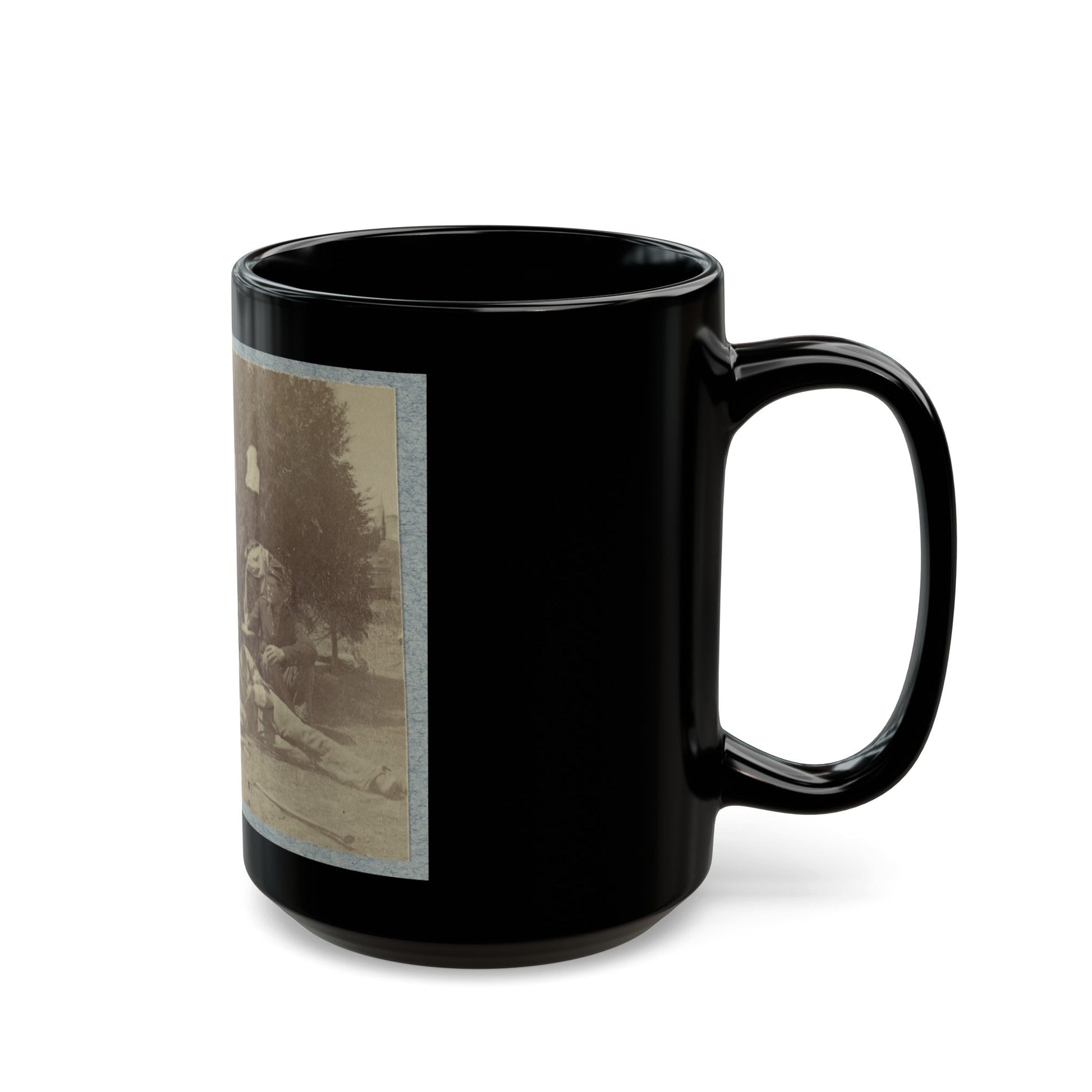 23d New York Infantry(2) (U.S. Civil War) Black Coffee Mug-The Sticker Space