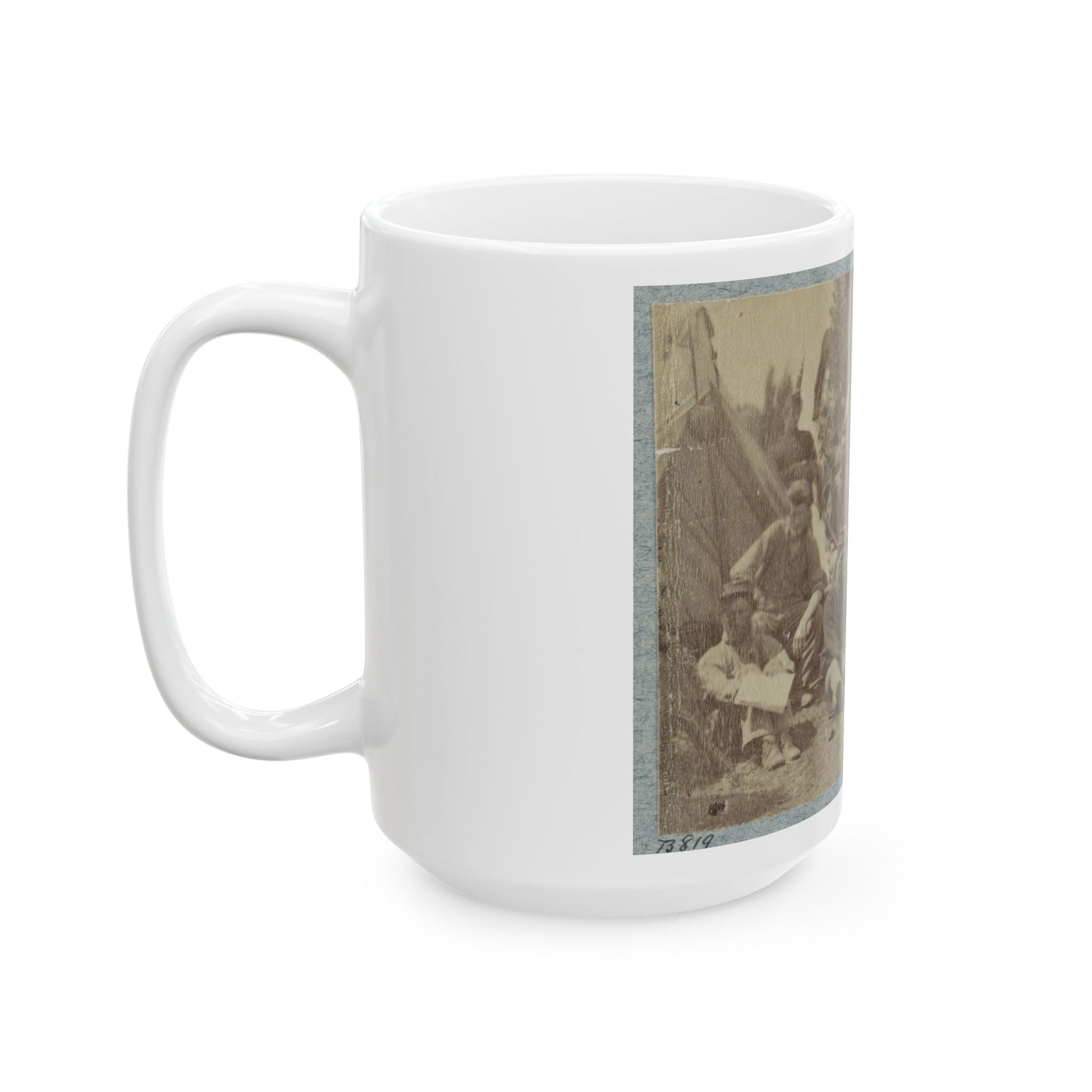 23d New York Infantry(2) (U.S. Civil War) White Coffee Mug-The Sticker Space