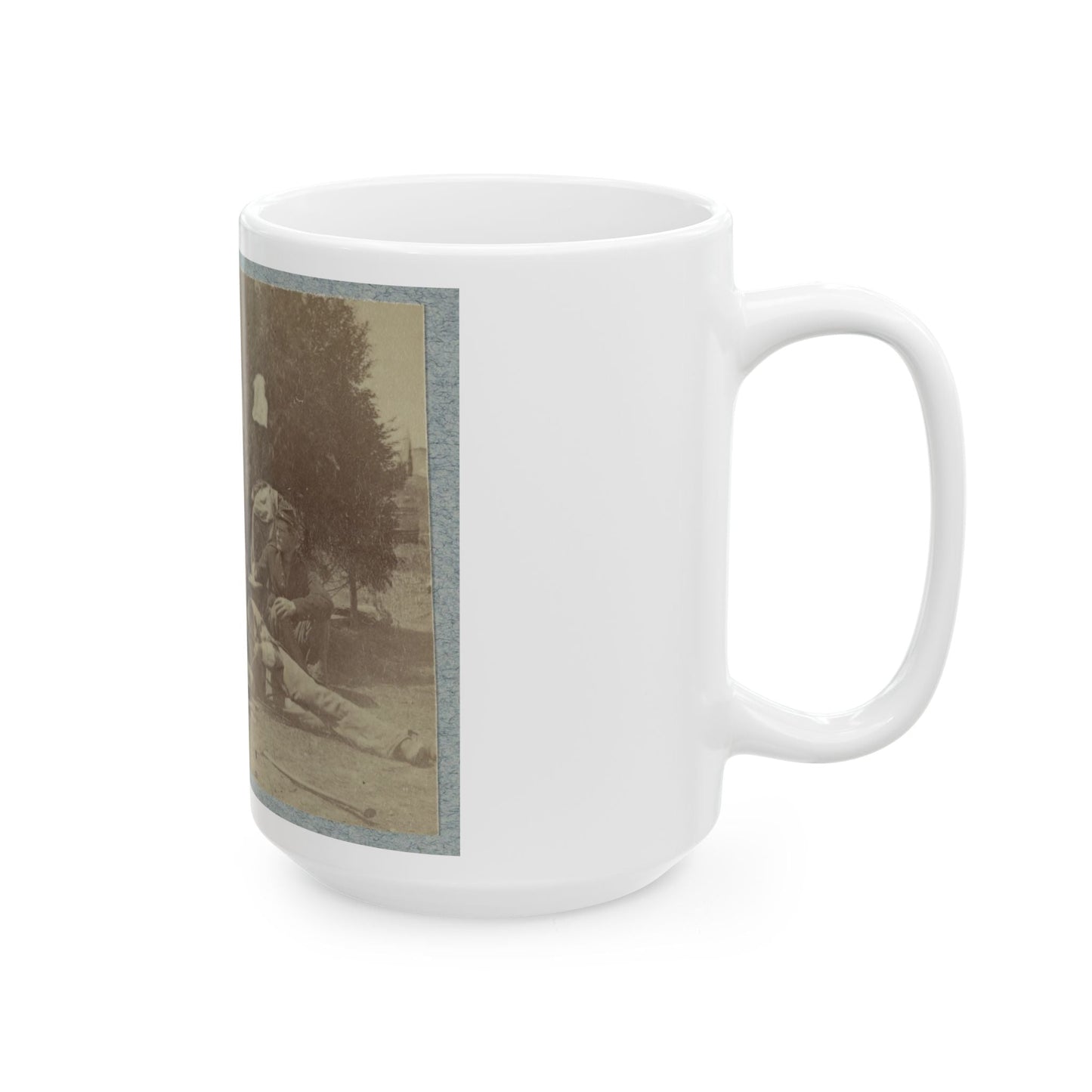 23d New York Infantry(2) (U.S. Civil War) White Coffee Mug-The Sticker Space