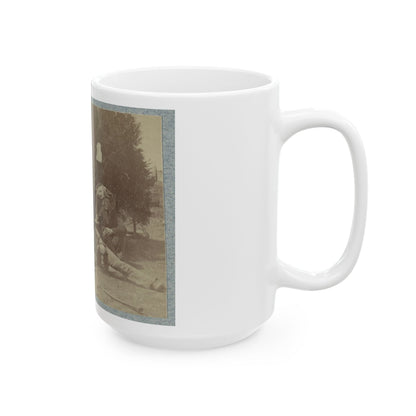 23d New York Infantry(2) (U.S. Civil War) White Coffee Mug-The Sticker Space