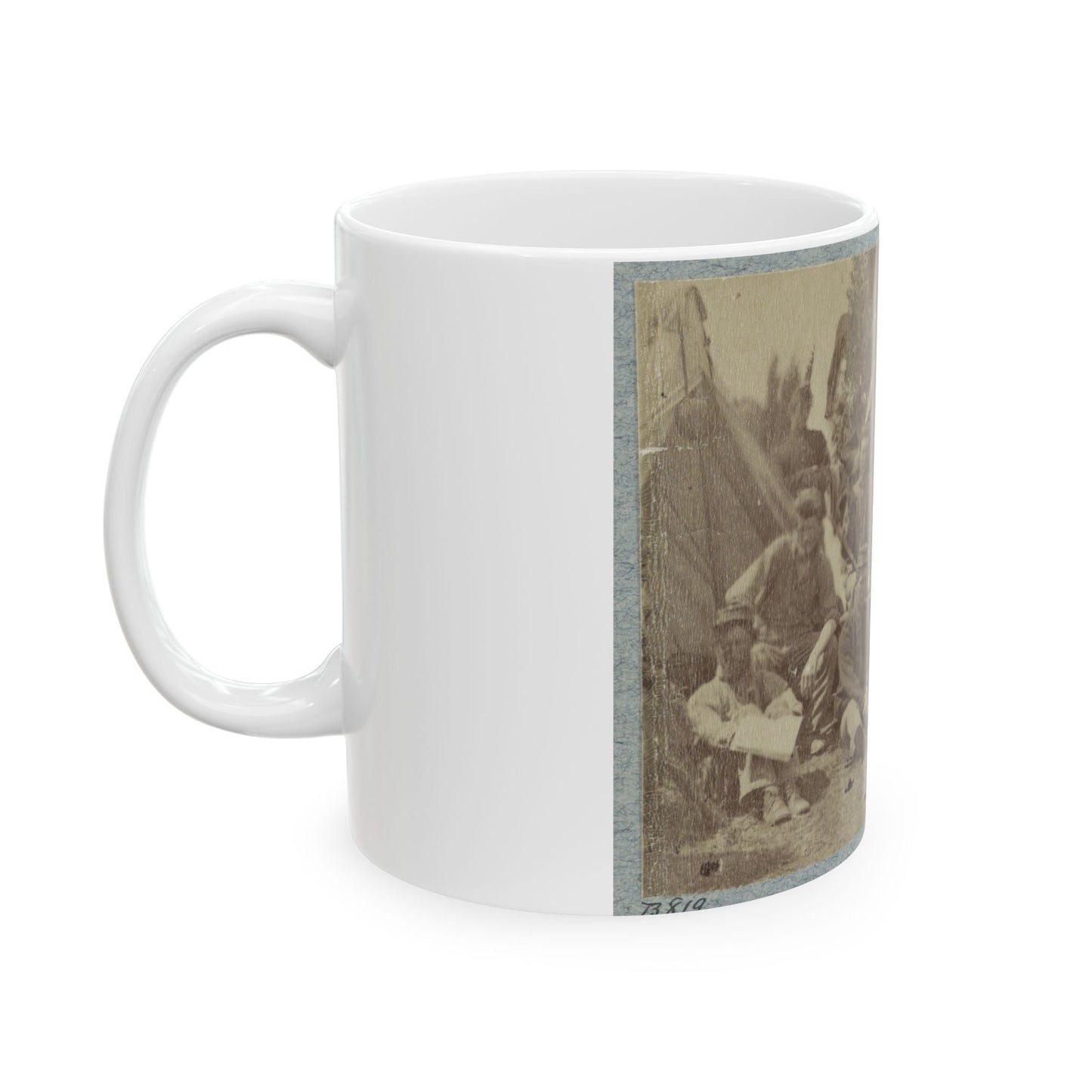 23d New York Infantry(2) (U.S. Civil War) White Coffee Mug-The Sticker Space