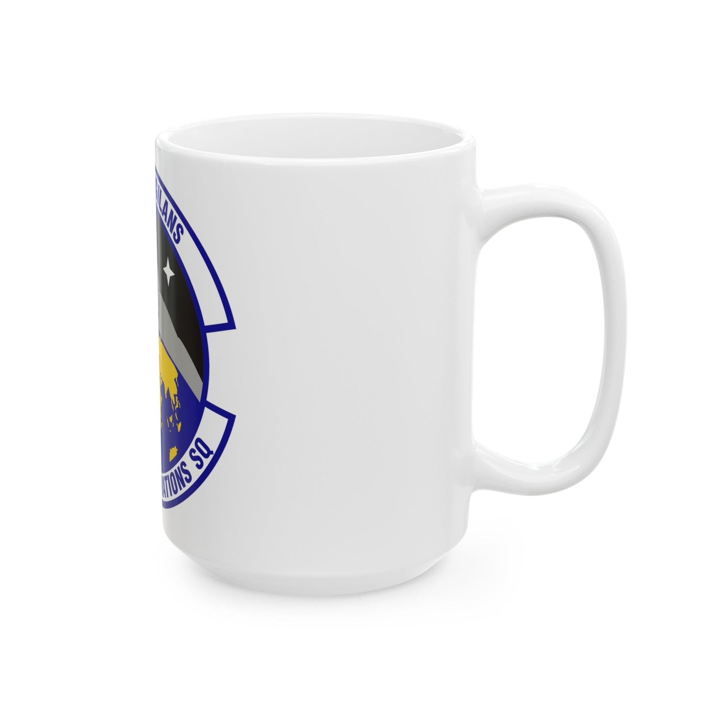 23d Space Operations Squadron (U.S. Air Force) White Coffee Mug-The Sticker Space