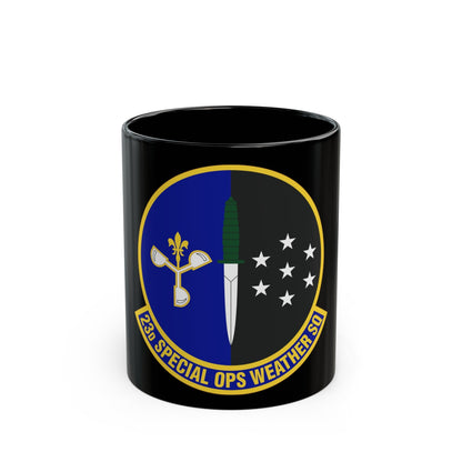 23d Special Operations Weather Squadron (U.S. Air Force) Black Coffee Mug-11oz-The Sticker Space