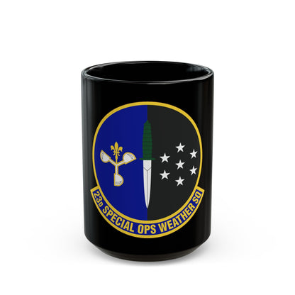 23d Special Operations Weather Squadron (U.S. Air Force) Black Coffee Mug-15oz-The Sticker Space