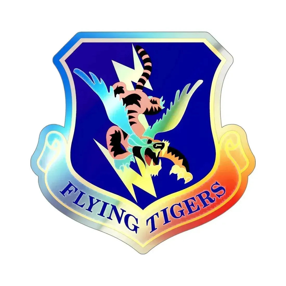 23d Wing (U.S. Air Force) Holographic STICKER Die-Cut Vinyl Decal 5 Inch Holographic - The Sticker Space