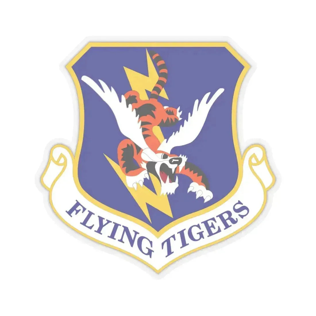 23d Wing (U.S. Air Force) STICKER Vinyl Kiss-Cut Decal 6 Inch Transparent - The Sticker Space