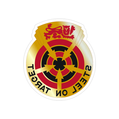 23rd Air Defense Artillery Group (U.S. Army) REVERSE PRINT Transparent STICKER-2" × 2"-The Sticker Space