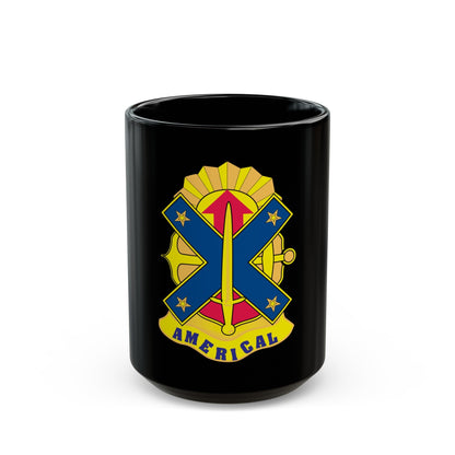 23rd Infantry Division 2 (U.S. Army) Black Coffee Mug-15oz-The Sticker Space