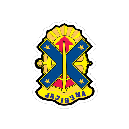 23rd Infantry Division 2 (U.S. Army) REVERSE PRINT Transparent STICKER-4" × 4"-The Sticker Space