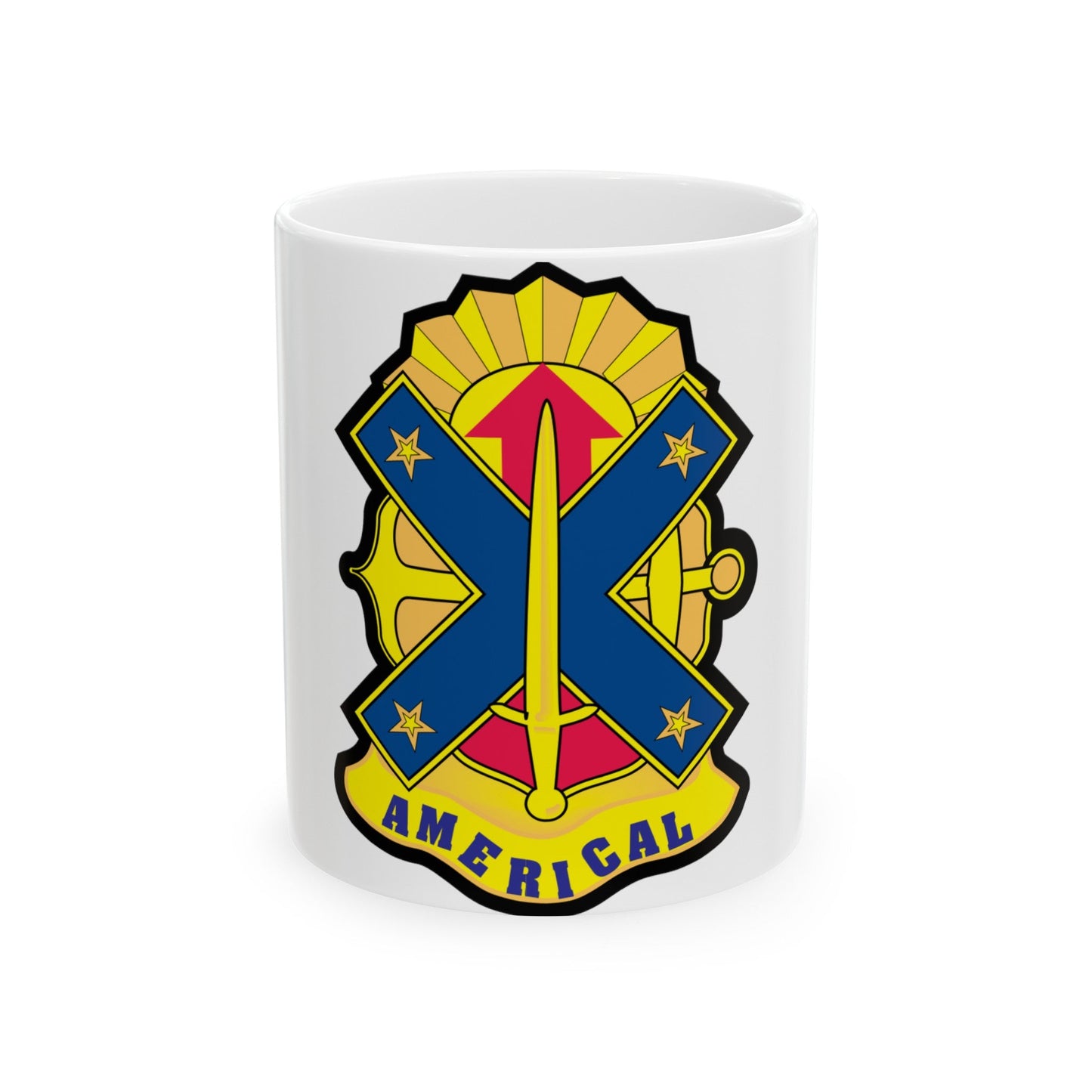 23rd Infantry Division 2 (U.S. Army) White Coffee Mug-11oz-The Sticker Space