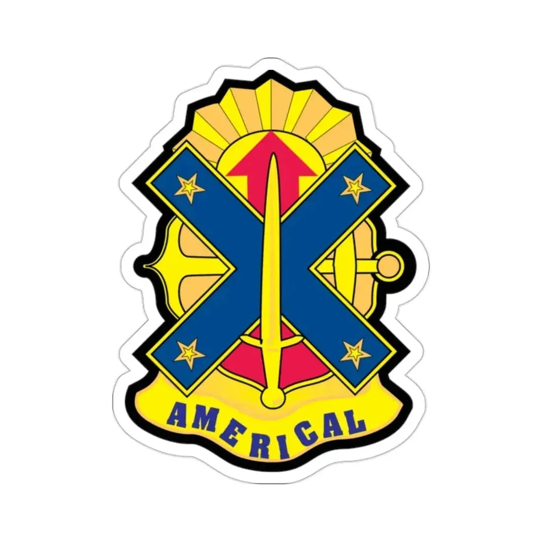 23rd Infantry Division v2 (U.S. Army) STICKER Vinyl Die-Cut Decal 2 Inch - The Sticker Space