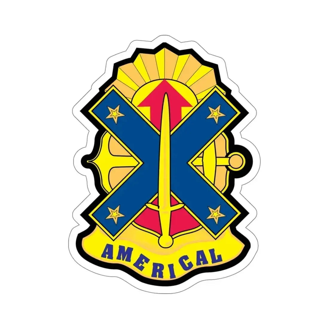 23rd Infantry Division v2 (U.S. Army) STICKER Vinyl Die-Cut Decal 5 Inch - The Sticker Space