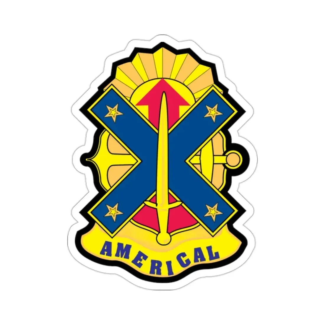 23rd Infantry Division v2 (U.S. Army) STICKER Vinyl Die-Cut Decal - The Sticker Space