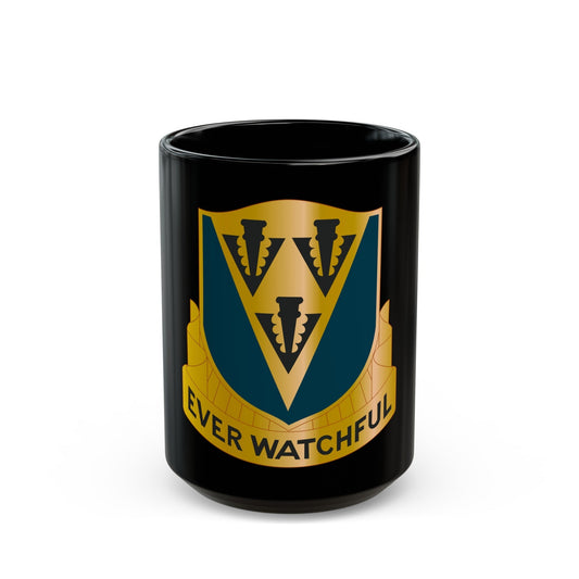 24 Aviation Regiment (U.S. Army) Black Coffee Mug-15oz-The Sticker Space