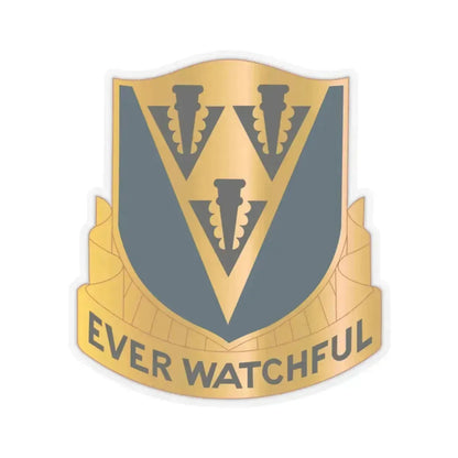 24 Aviation Regiment (U.S. Army) STICKER Vinyl Kiss-Cut Decal 2 Inch Transparent - The Sticker Space