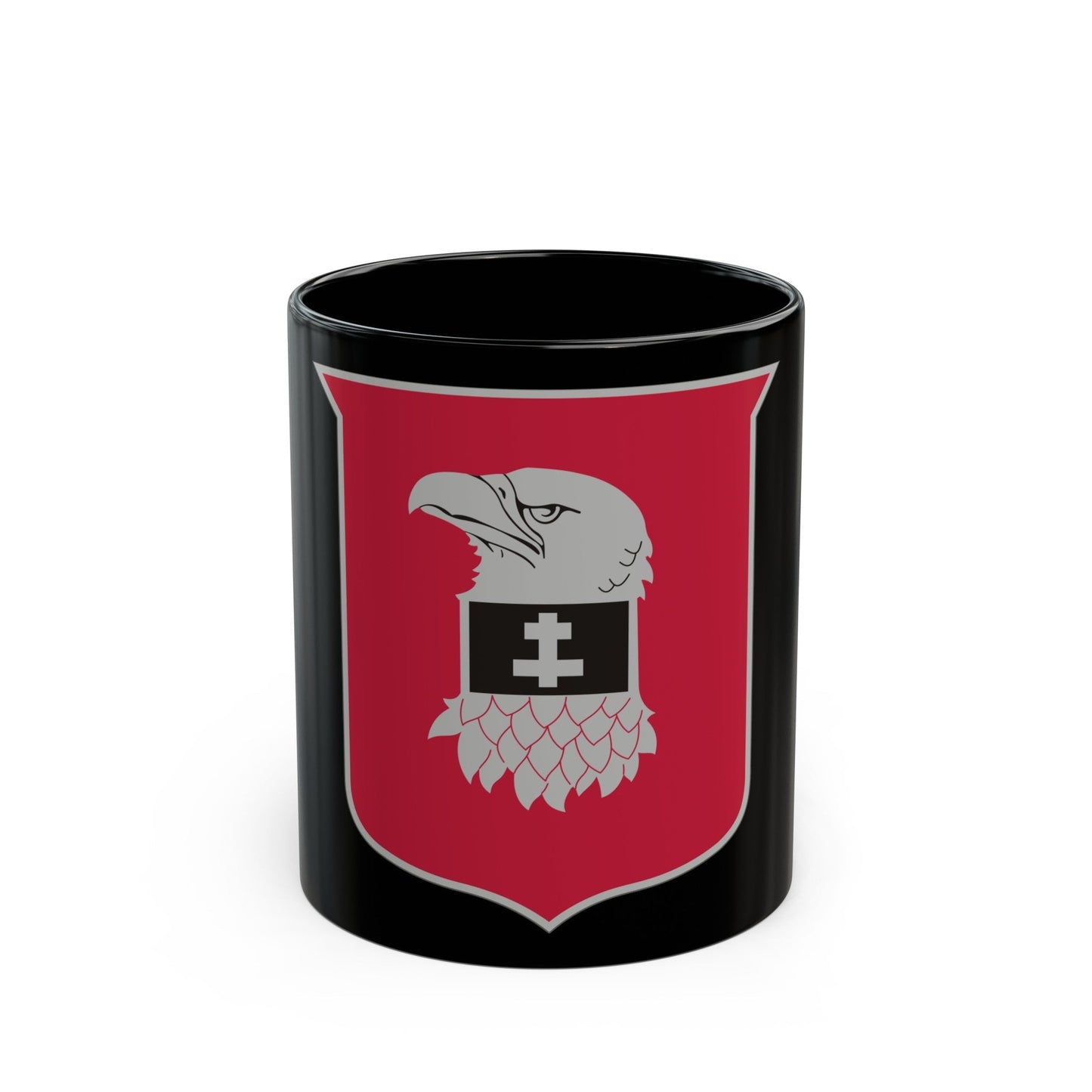 24 Engineer Battalion (U.S. Army) Black Coffee Mug-11oz-The Sticker Space